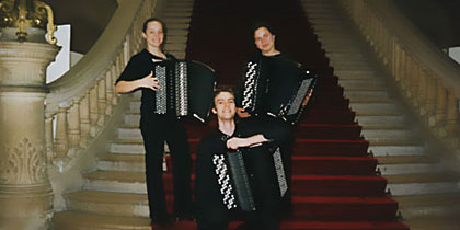 Accordion trio Marie Zichova