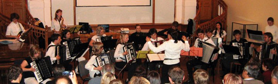 Accordion orchestra Pegas